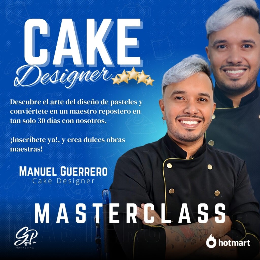Manuel Guerrero Cake Designer - Masterclass de decoración de tortas